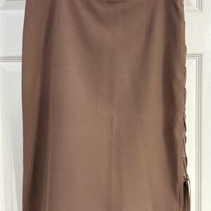Kasper Women's Tan Pencil Skirt